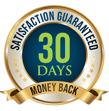 30 days money back satisfaction guarantee