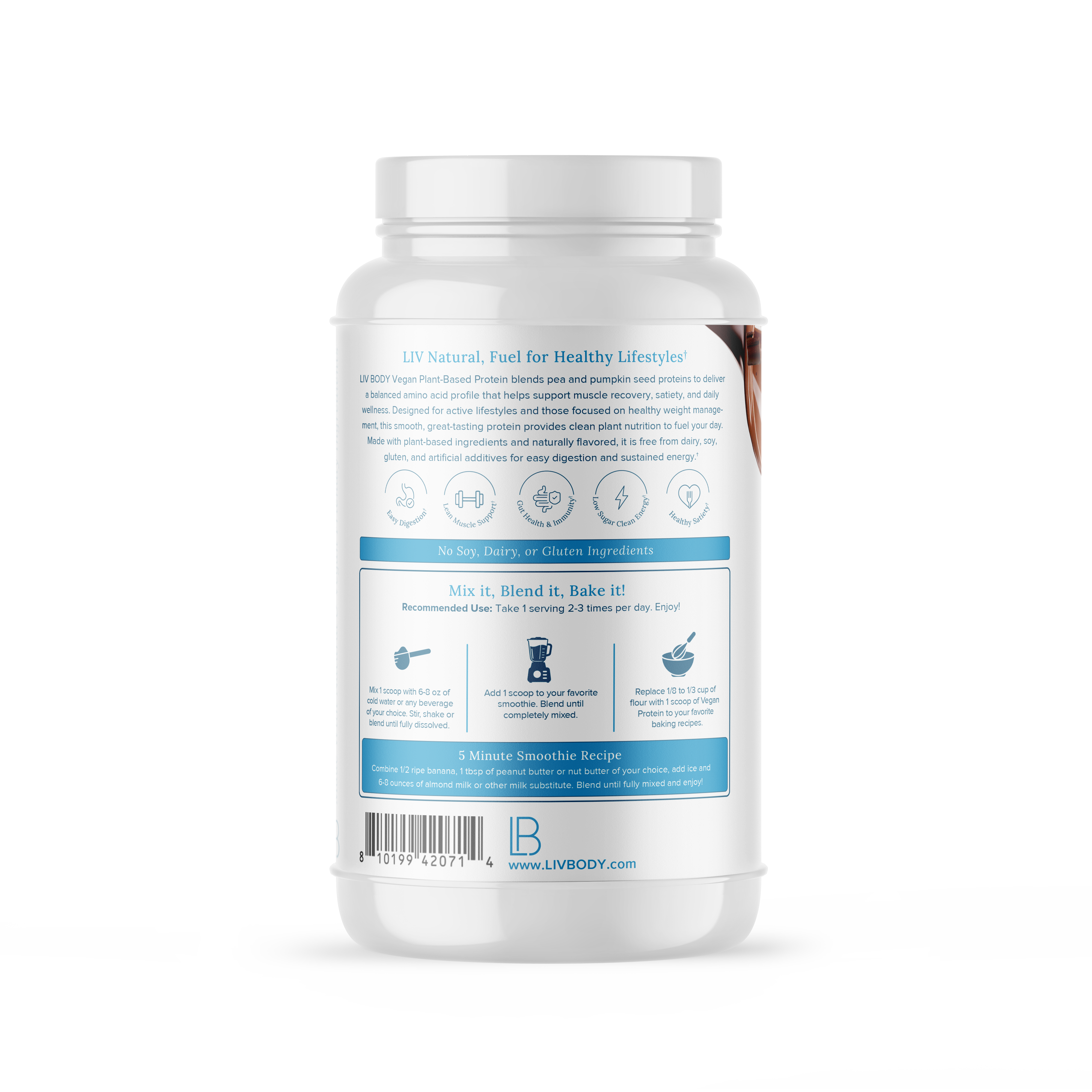 LIV Body - Lean Vegan Protein (Pre-Order)