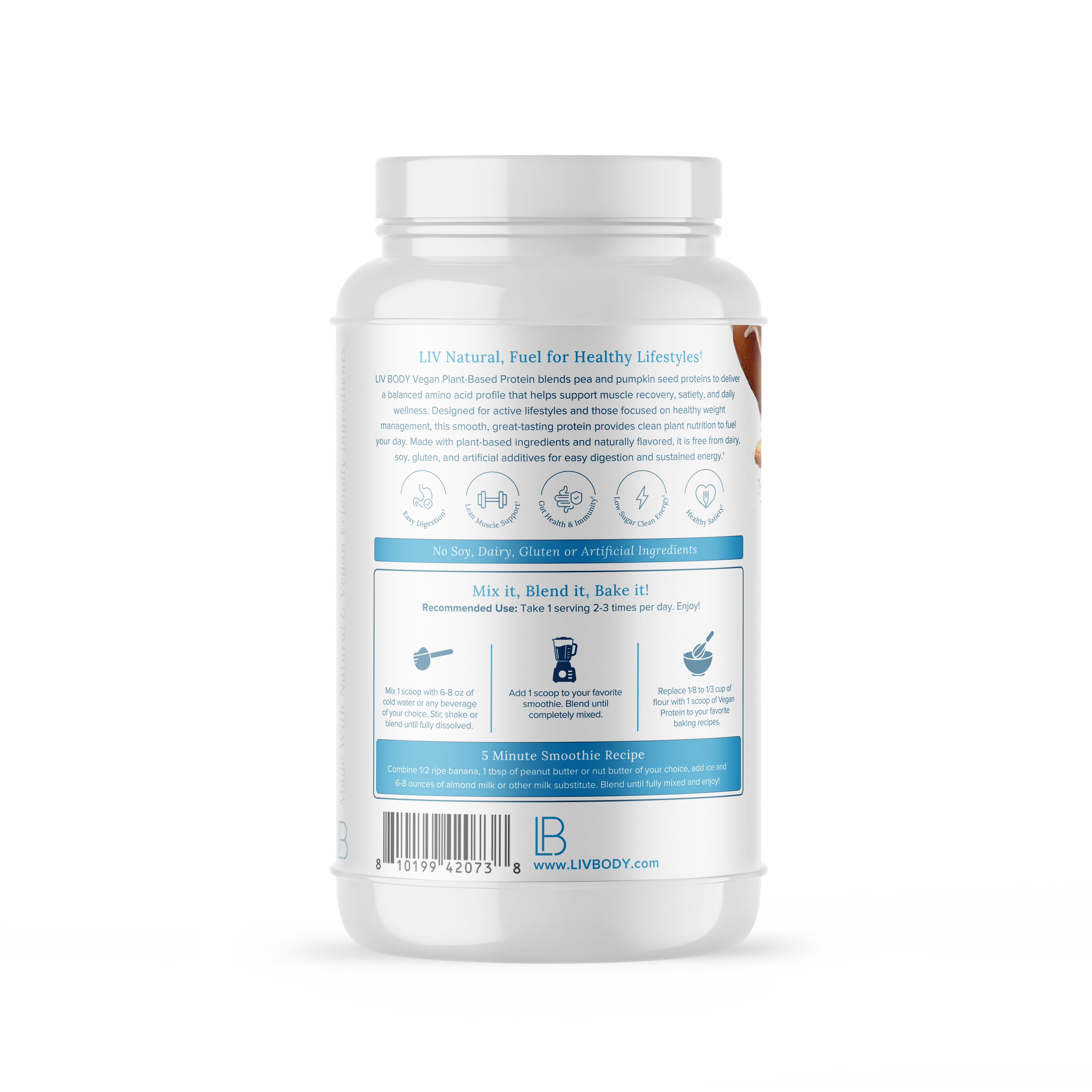 LIV Body - Lean Vegan Protein (Pre-Order)