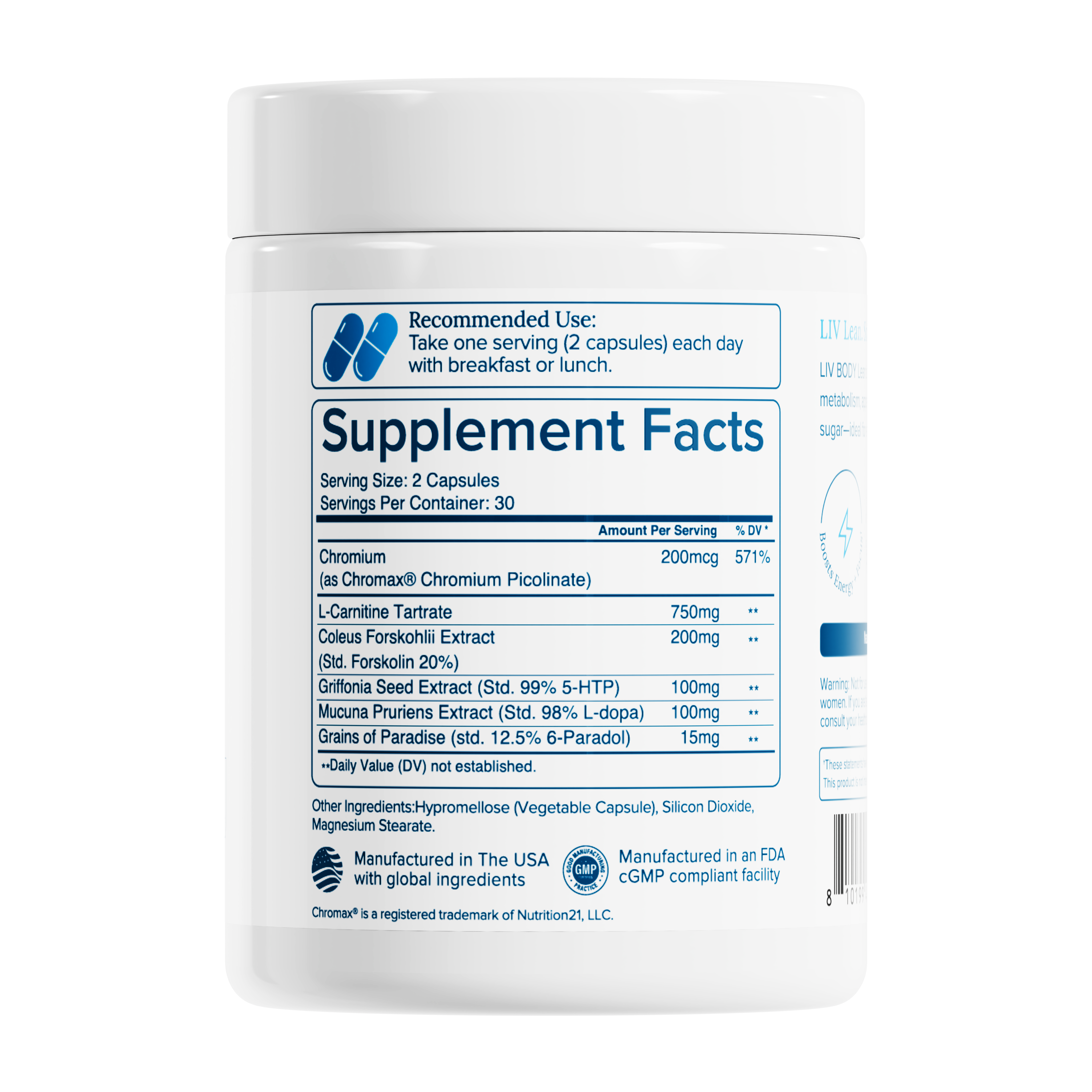 LEAN Non-Stim Fat Burner