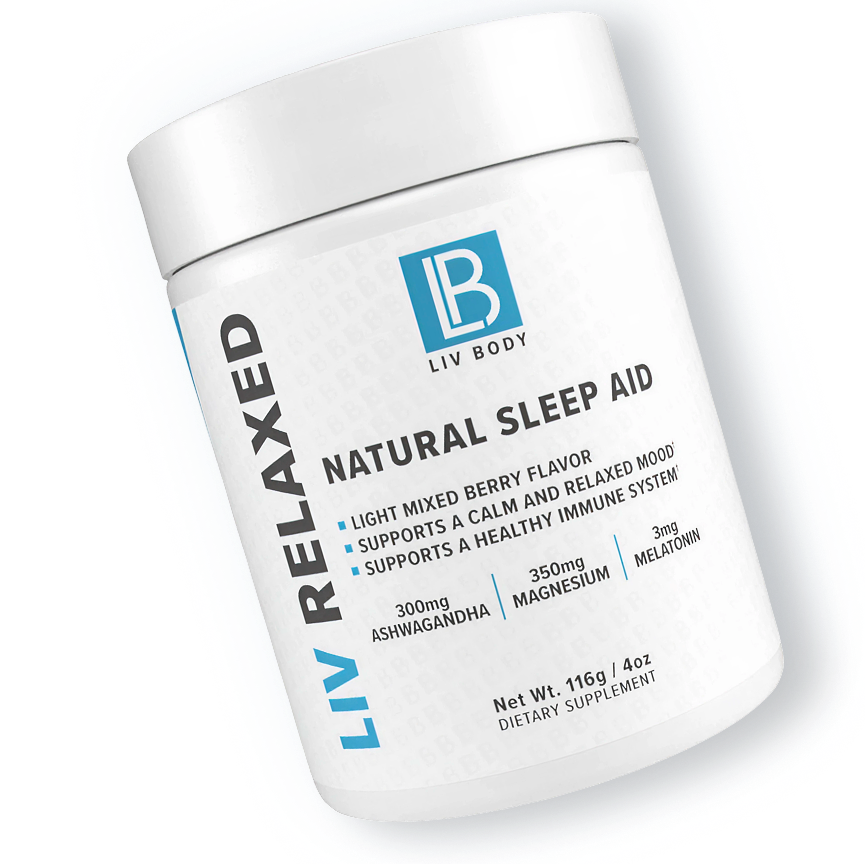 RELAXED natural sleep aid supplement