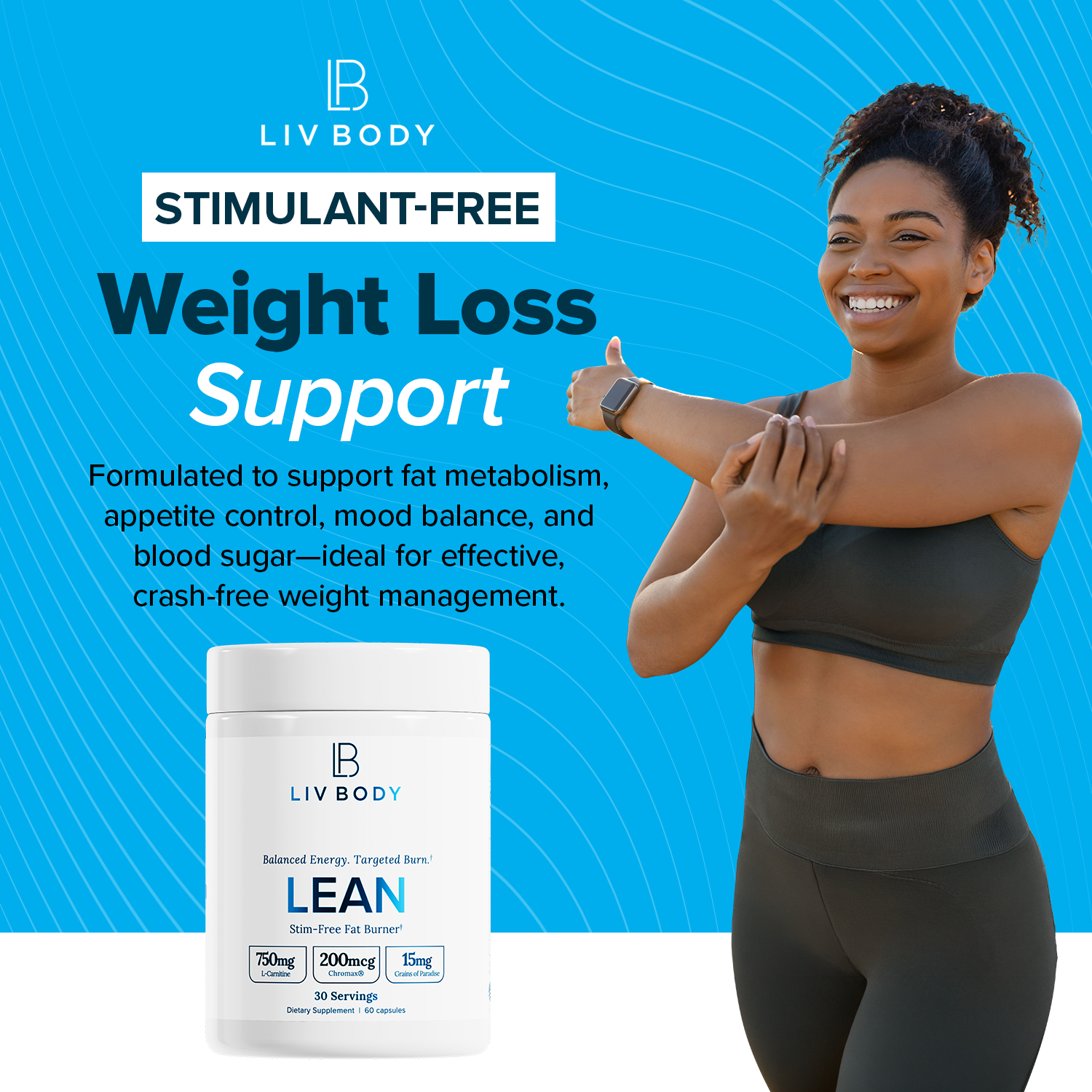LEAN Non-Stim Fat Burner