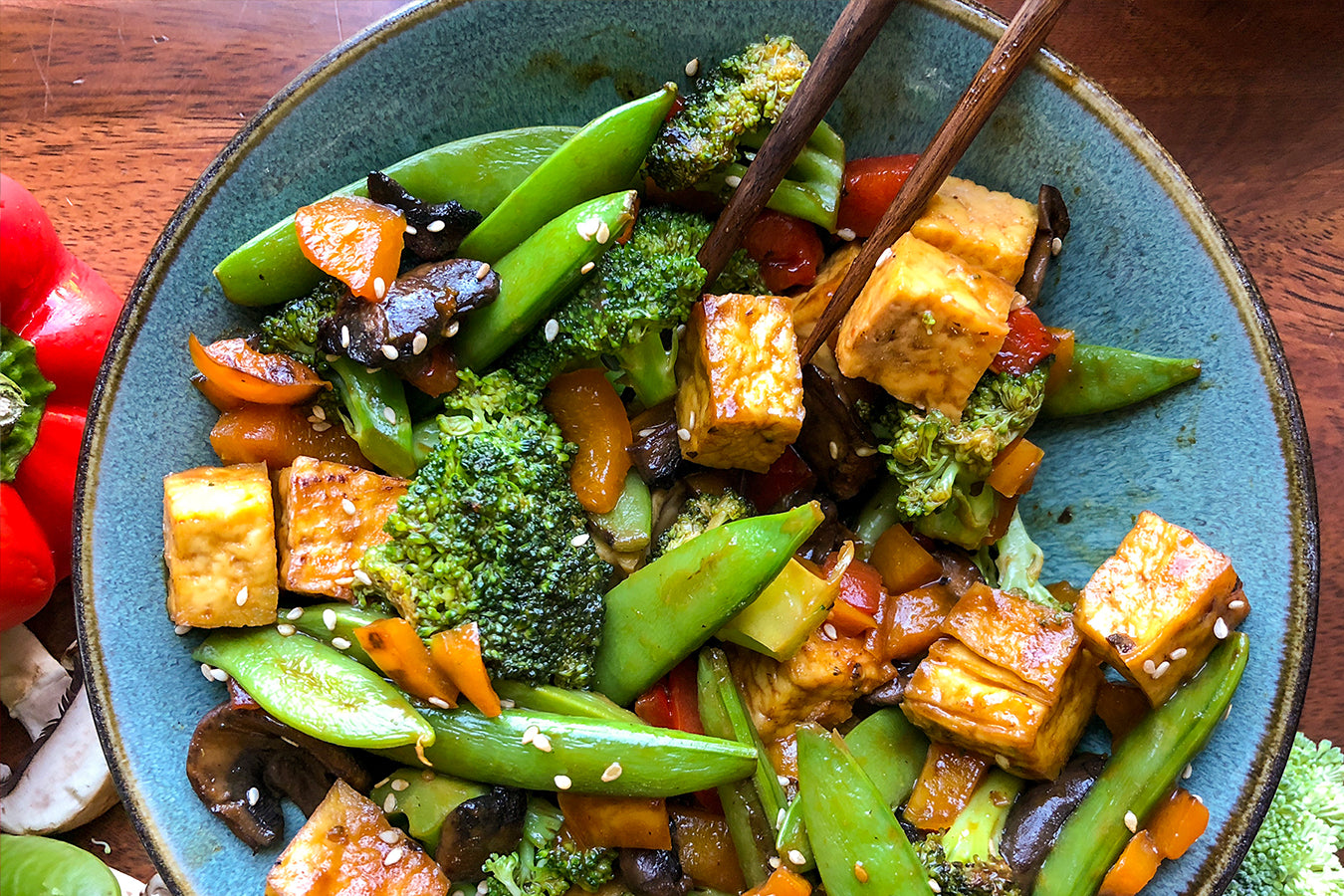 LIV Body | Yummy & Healthy Vegan Tofu Stir-Fry Recipe