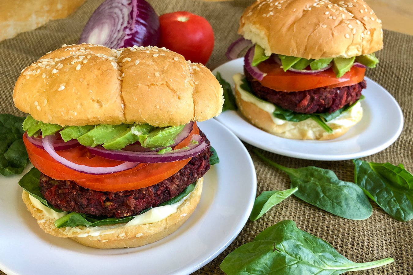 LIV Body | Delicious Vegan Beet & Black Bean Burgers Recipe