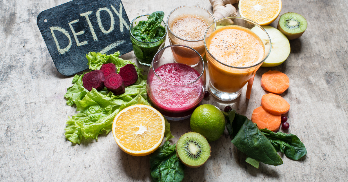 Image showing the ingredients used to make LIV Greens superfoods, the best natural body detox supplement.