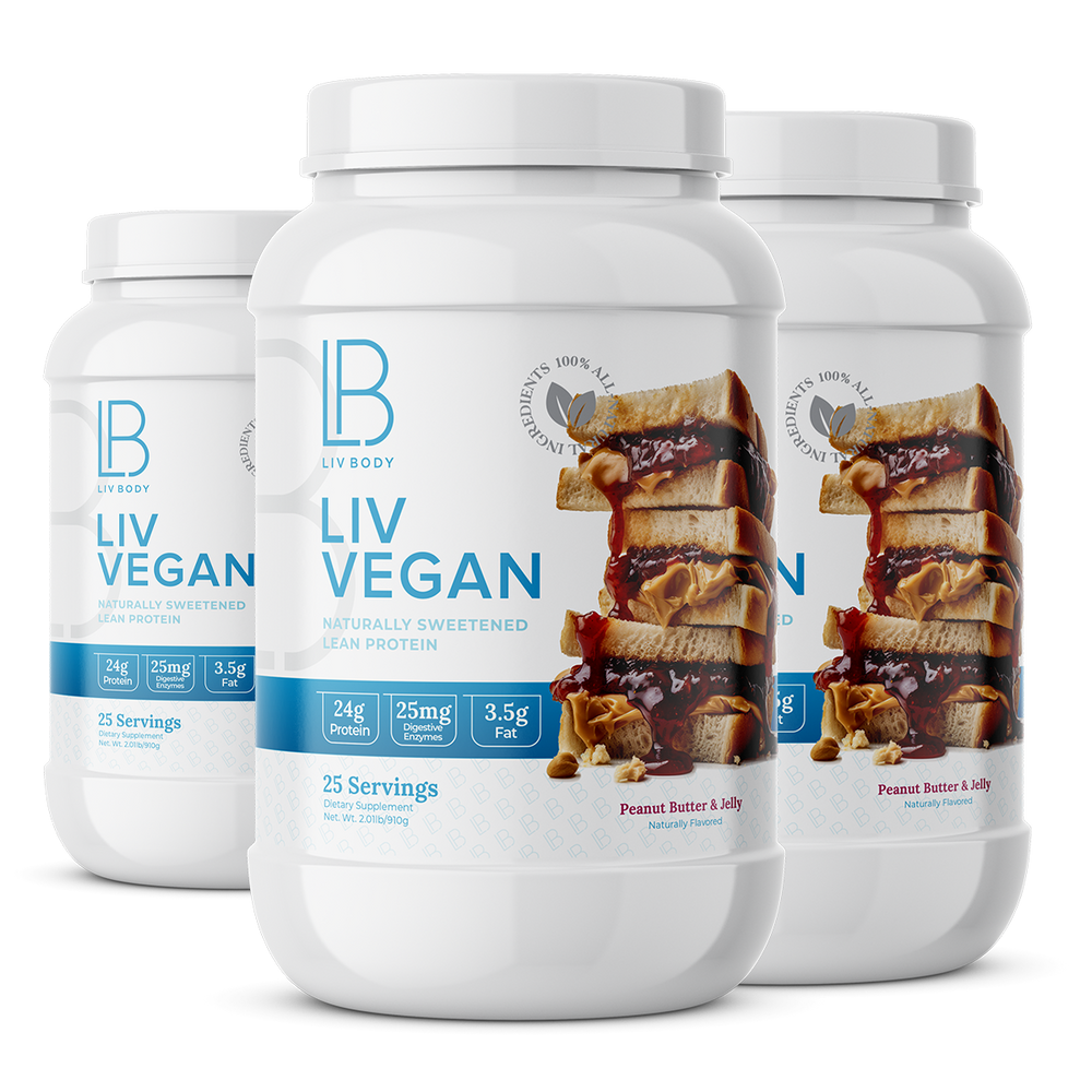 LIV Vegan - Lean Protein 3 Pack