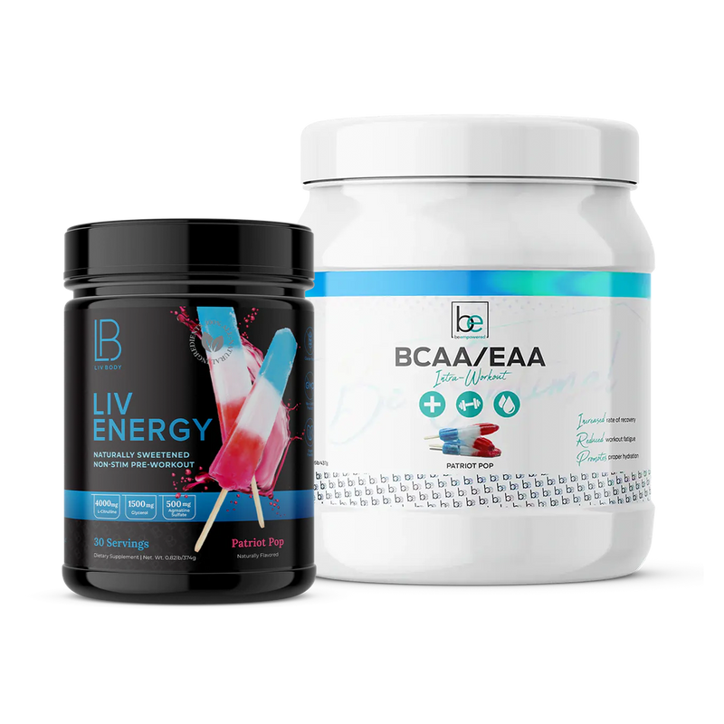 FREE PRODUCTS - Patriot Pop LIV Energy & BCAA