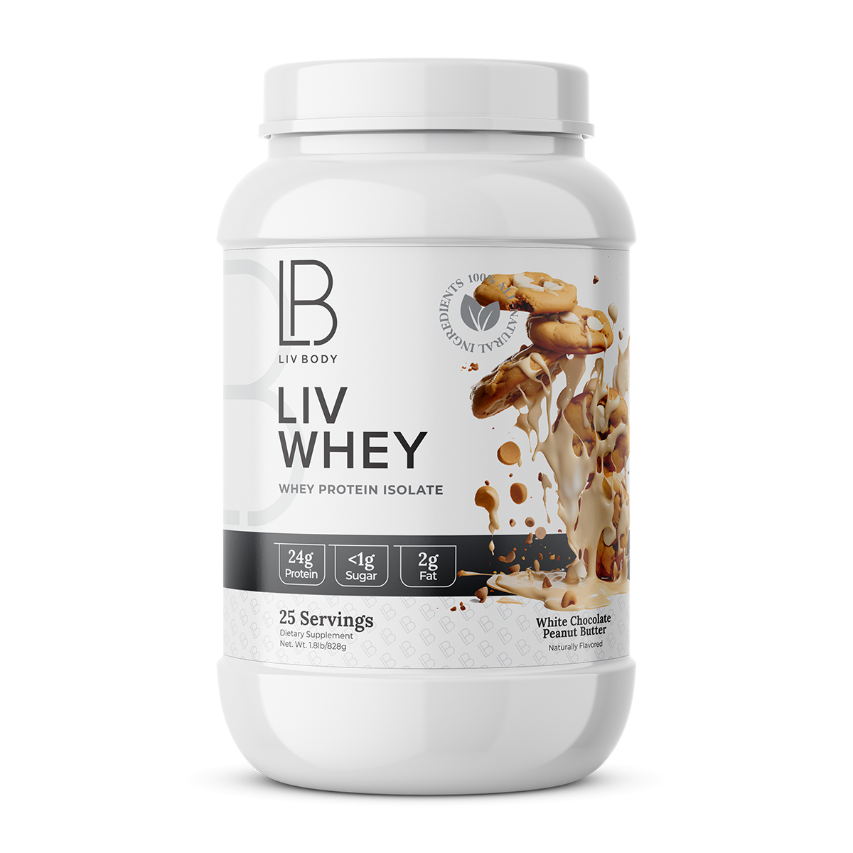 Image of LIV Whey - Isolate Protein, a top-ranked post-workout supplement that can help reduce muscle soreness.