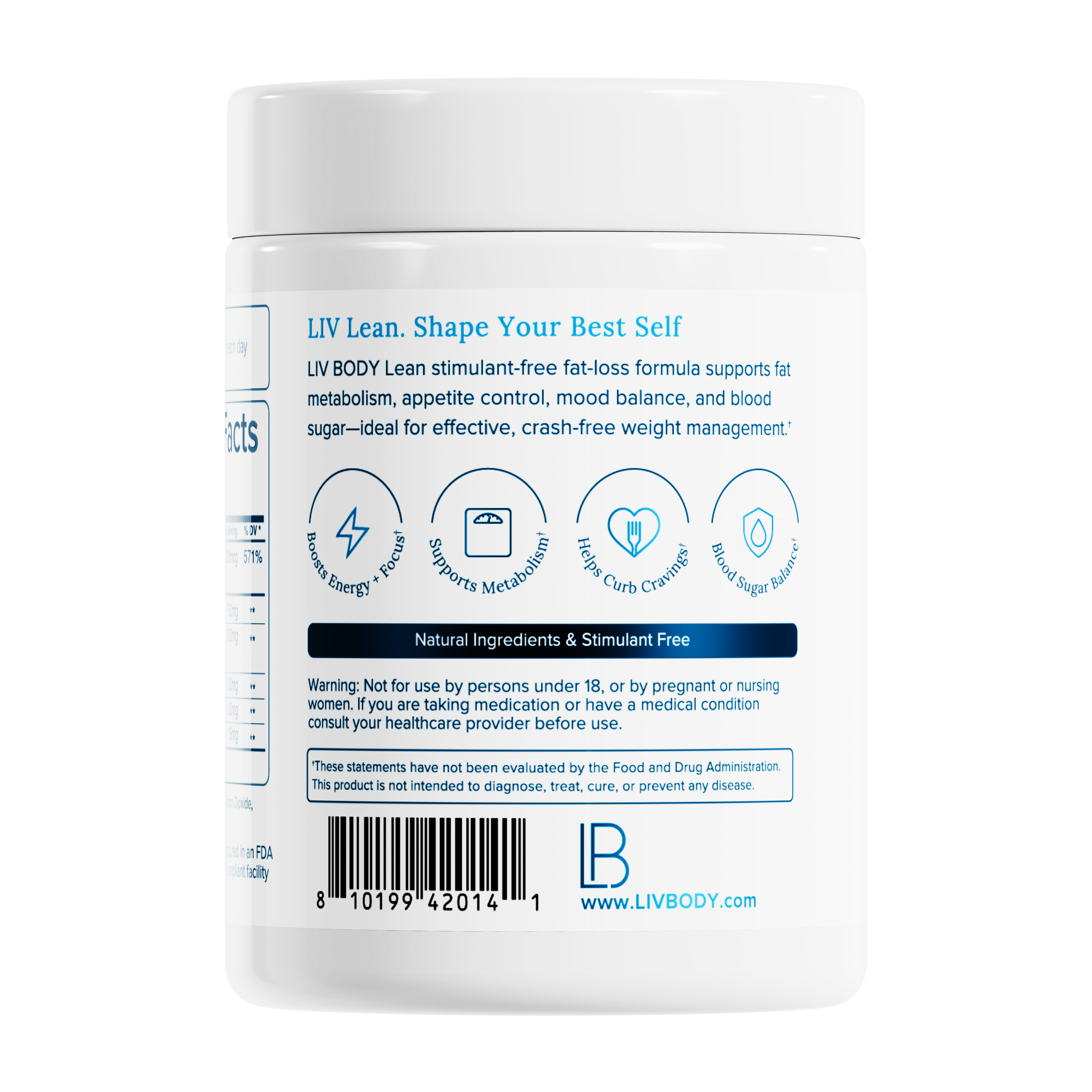 LEAN Non-Stim Fat Burner
