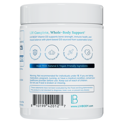 Vitamin D3 5000iu (Vegan)