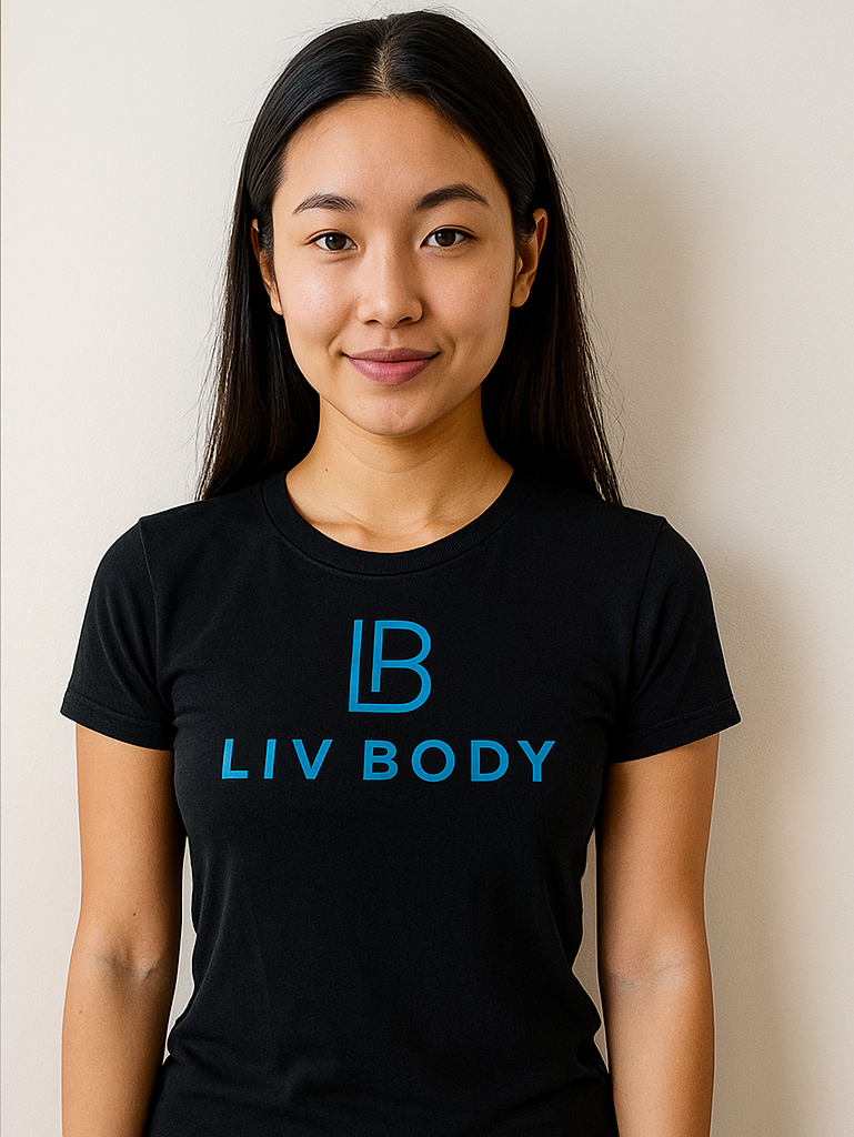 WOMEN'S T-SHIRT BLACK W/LOGO