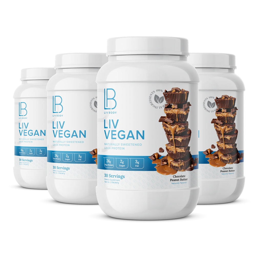 LIV Vegan - Lean Protein | 4-Pack