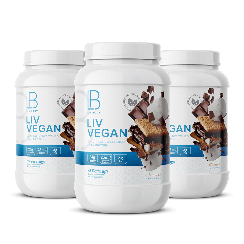 LIV Vegan - Lean Protein | 3-Pack