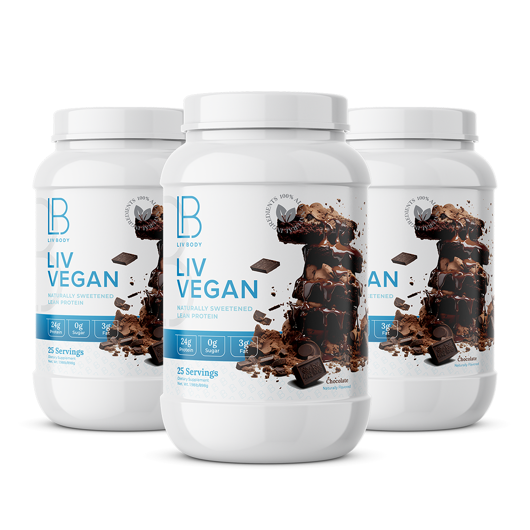 LIV Vegan - Lean Protein | 3-Pack