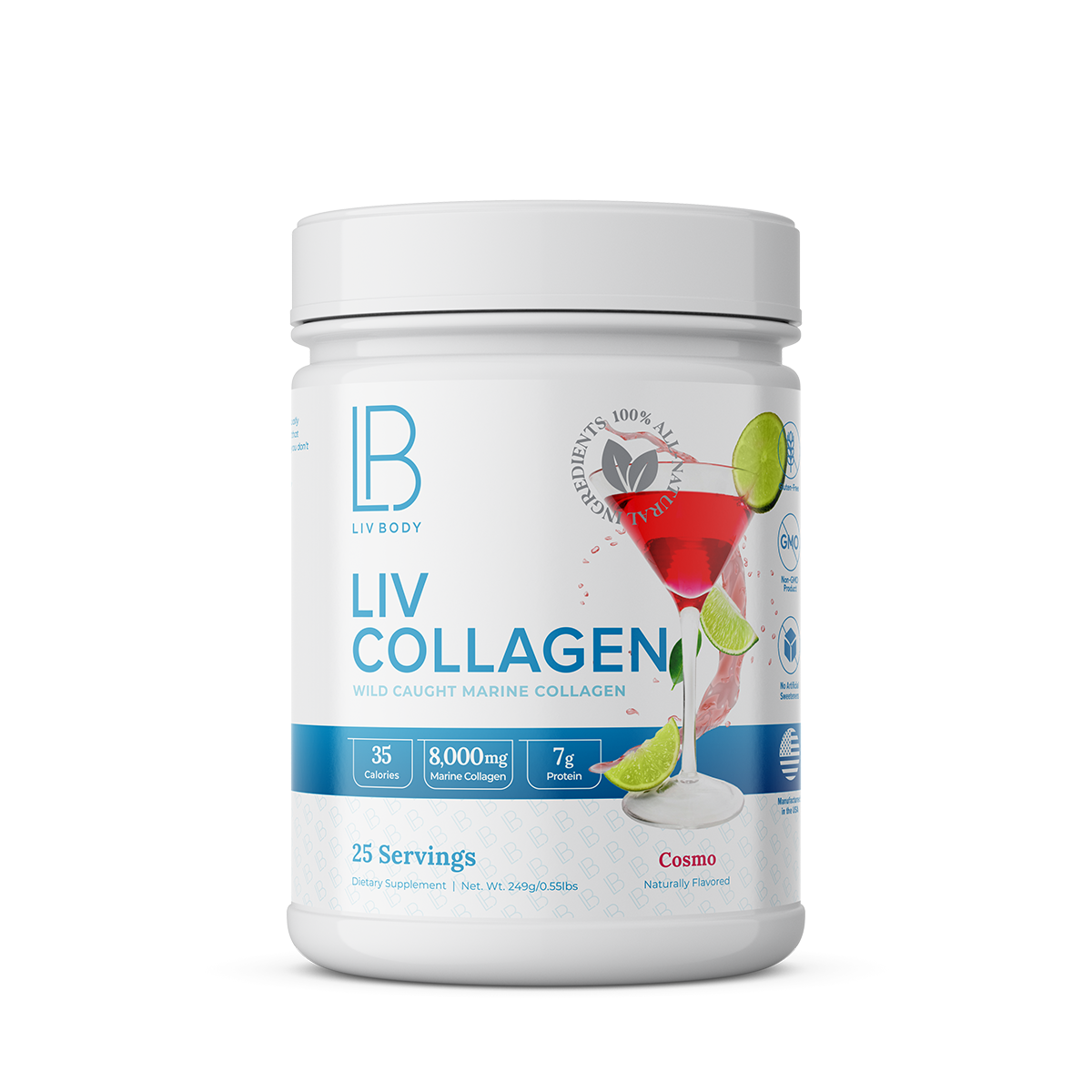 Picture of LIV Marine Collagen, choice supplements for muscle recovery.