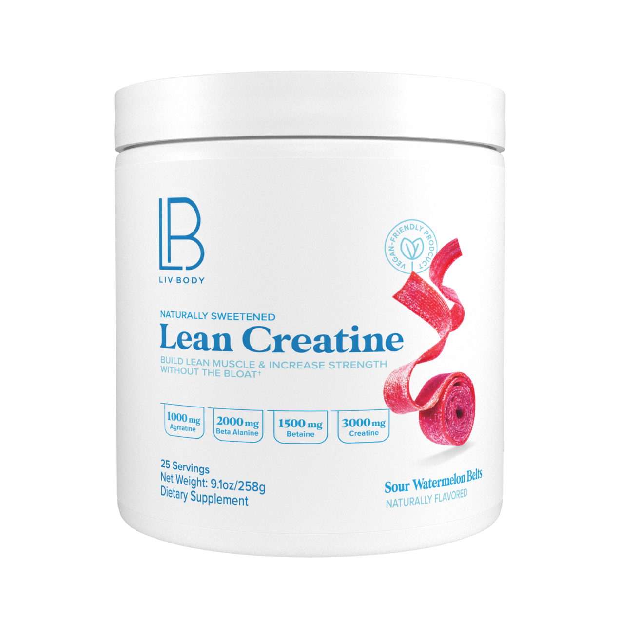 Image of LIV Body's Lean Creatine product.